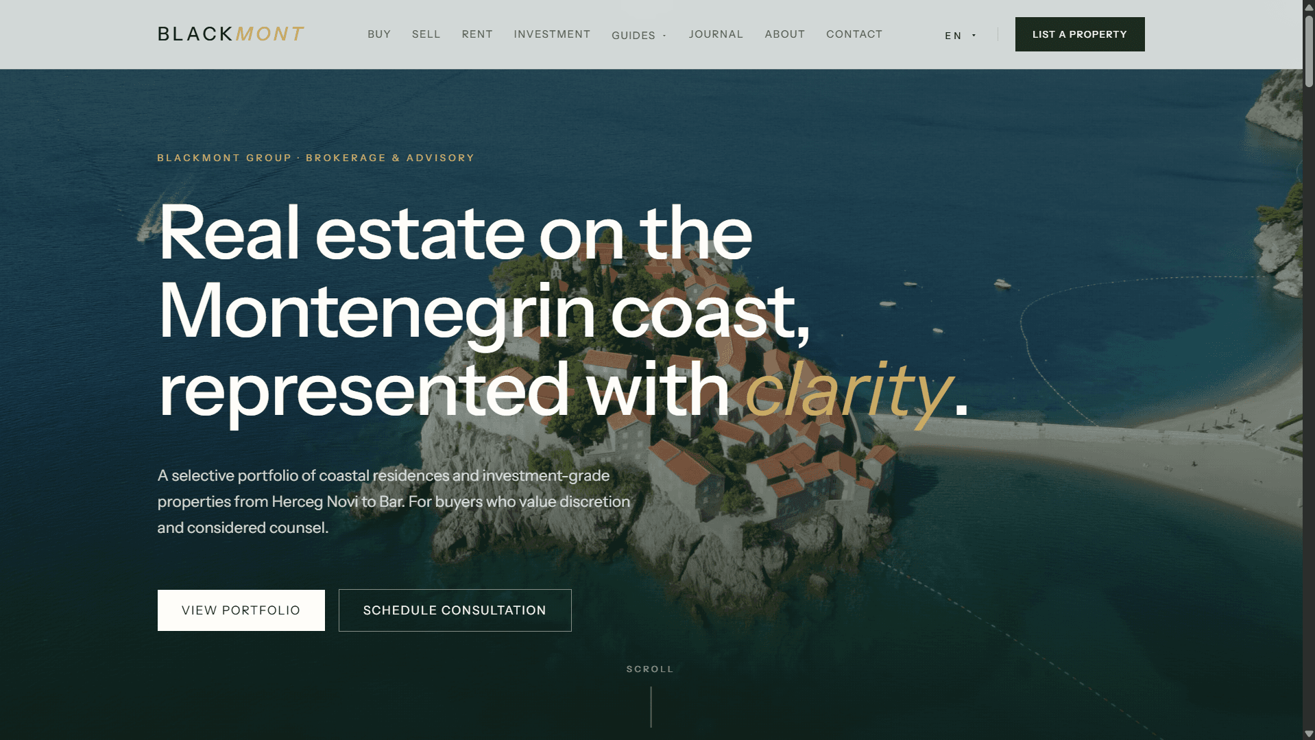 Blackmont Group — Luxury real estate brokerage